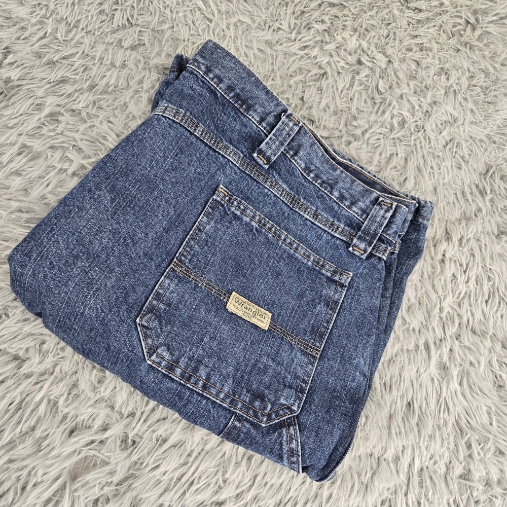 Wrangler 64WC2DI 5 Star Premium Mens 46 Carpenter Cotton Denim Jean 10" Shorts
